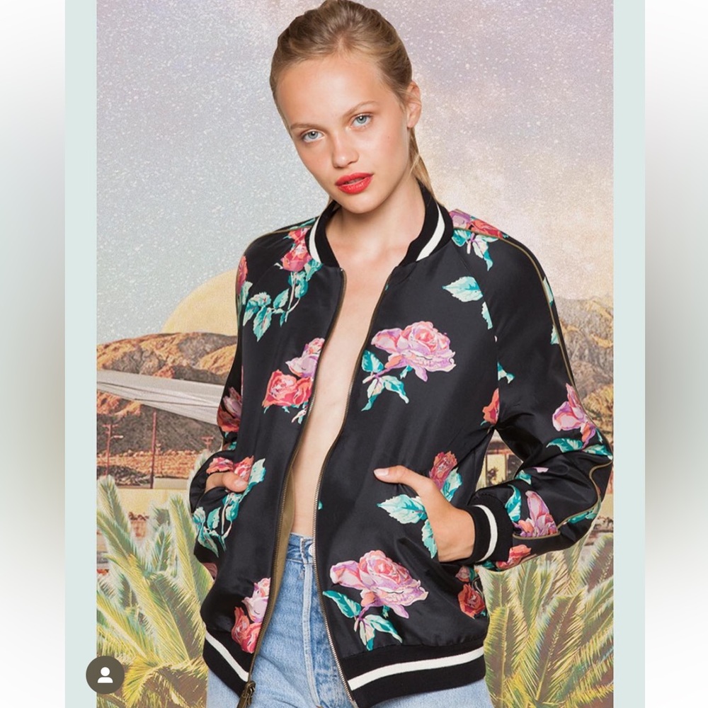 Stone Cold Fox Bomber jacket XS/S